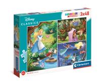 Puzzle 3x48 super color Disney Classic 25267. Wydawca: Clementoni. SmakLiter.pl Opakowanie Puzzle 3x48 super color Disney Classic 25267