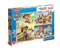 Puzzle 3x48 super color Psi patrol 25262. Wydawca: Clementoni. SmakLiter.pl Opakowanie Puzzle 3x48 super color Psi patrol 25262
