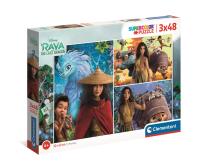 Puzzle 3x48 super color Raya i ostatni smok 25259. Autor: 25259. SmakLiter.pl Okładka książki Puzzle 3x48 super color Raya i ostatni smok 25259