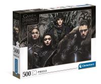 Puzzle 500 Gra o tron 35091. Wydawca: Clementoni. SmakLiter.pl Opakowanie Puzzle 500 Gra o tron 35091