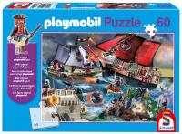 Opakowanie Puzzle 60 Playmobil Piraci + figurka G3