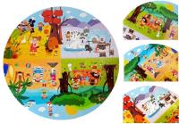 Puzzle Cztery Pory Roku 150 elementów Zima Wiosna Lato Jesień. Wydawca: Lean Toys. SmakLiter.pl Opakowanie Puzzle Cztery Pory Roku 150 elementów Zima Wiosna Lato Jesień