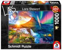 Opakowanie Puzzle PQ 1000 Lars Stewart Islandia dzień/noc G3