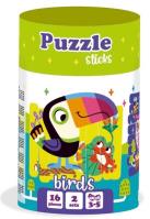 Puzzle sticks. Ptaki. Wydawca: Roter Kafer. SmakLiter.pl Opakowanie Puzzle sticks. Ptaki