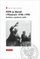 Okładka książki PZPR na Warmii i Mazurach 1948-1990.