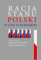 Okładka książki Racja stanu Polski w Unii Europejskiej