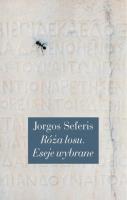 Róża losu.. Autor: Seferis Jorgos. SmakLiter.pl Okładka książki Róża losu.
