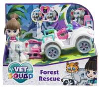 Super Vet Squad. Laleczka Ava z quadem. Wydawca: Goliath. SmakLiter.pl Opakowanie Super Vet Squad. Laleczka Ava z quadem