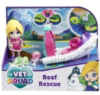 Super Vet Squad. Laleczka Emily z łodzią. Wydawca: Goliath. SmakLiter.pl Opakowanie Super Vet Squad. Laleczka Emily z łodzią