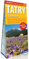 Okładka książki Tatry i Zakopane laminowany map&guide 2w1: przewodnik i mapa
