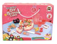 Opakowanie Tort urodzinowy ze świeczką światło/dźwięk 61 el.