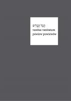 W biblijnym kręgu twórczości Józefa Jankowskiego. Autor: red. Edward Jakiel. SmakLiter.pl Okładka książki W biblijnym kręgu twórczości Józefa Jankowskiego