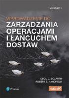Okładka książki Wprowadzenie do zarządzania operacjami i łańcuchem dostaw. Wydanie V