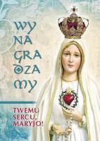 Wynagradzamy Twemu Sercu, Maryjo!. Autor: Ks. Krzysztof Zimończyk SCJ. SmakLiter.pl Okładka książki Wynagradzamy Twemu Sercu, Maryjo!