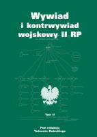 Wywiad i kontrwywiad wojskowy II RP T.2. Autor: Dubicki Tadeusz. SmakLiter.pl Okładka książki Wywiad i kontrwywiad wojskowy II RP T.2