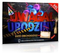 Opakowanie XXL Uwaga! Urodziny