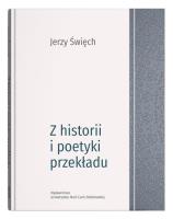 Okładka książki Z historii i poetyki przekładu