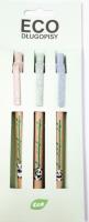 Opakowanie Zestaw długopisów Eco panda (3szt.)