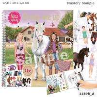 Opakowanie Zestaw Dress me up Miss Melody z naklejkami 11498A