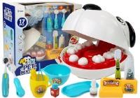 Zestaw Małego Lekarza Dentysty Pies Szczoteczka Wyciskana Pasta do Zębów Dentysta. Wydawca: Lean Toys. SmakLiter.pl Opakowanie Zestaw Małego Lekarza Dentysty Pies Szczoteczka Wyciskana Pasta do Zębów Dentysta