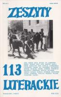 Okładka książki Zeszyty literackie 113 1/2011