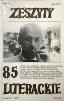 Okładka książki Zeszyty literackie 85 1/2004