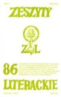 Zeszyty literackie 86 2/2004. Autor:   Praca zbiorowa. SmakLiter.pl Okładka książki Zeszyty literackie 86 2/2004