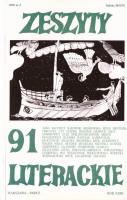 Okładka książki Zeszyty literackie 91 3/2005