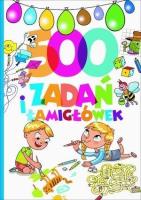 Okładka książki 500 zadań i łamigłówek