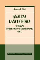 Analiza łańcuchowa w terapii dialektyczno... Autor: Shireen Rizvi, Juliusz Okuniewski. SmakLiter.pl Okładka książki Analiza łańcuchowa w terapii dialektyczno..