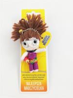 Brelok Kłębek Szczęścia - Najlepsza Nauczycielka. Wydawca: Jawi. SmakLiter.pl Opakowanie Brelok Kłębek Szczęścia - Najlepsza Nauczycielka