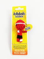 Brelok Kłębek Szczęścia - Pełen życia, pełen zabaw. Wydawca: Jawi. SmakLiter.pl Opakowanie Brelok Kłębek Szczęścia - Pełen życia, pełen zabaw