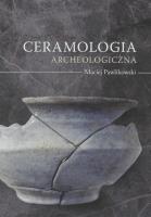 Okładka książki Ceramologia archeologiczna