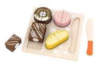 Opakowanie Ciastka drewniane na rzep do krojenia