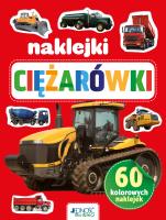 Ciężarówki. Naklejki. Autor: Opracowanie zbiorowe. SmakLiter.pl Okładka książki Ciężarówki. Naklejki