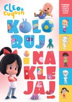 Cleo i Cuquin. Koloruj i naklejaj. Autor: Opracowanie zbiorowe. SmakLiter.pl Okładka książki Cleo i Cuquin. Koloruj i naklejaj