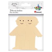 Opakowanie Dekoracje piankowe postacie cieliste 8szt