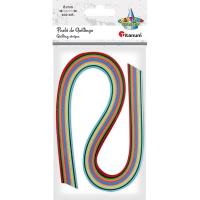 Opakowanie Dodatek dekoracyjny Qulling Craft-fun paski do Quillingu 8mm mix