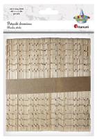 Opakowanie Drewniane patyczki karbowane 10x114mm 50szt