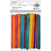 Opakowanie Drewniane patyczki proste 10x115mm mix 70szt