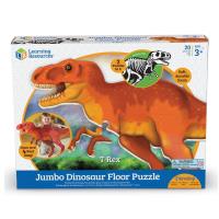 Duże, piankowe puzzle podłogowe, Dinozaur T-Rex. Wydawca: Learning Resources. SmakLiter.pl Opakowanie Duże, piankowe puzzle podłogowe, Dinozaur T-Rex