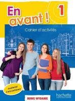 En Avant 1 zeszyt ćwiczeń (wydanie rozszerzone). Autor: Fabienne Gallon, Sylvain Capelli, Gabrielle Robein. SmakLiter.pl Okładka książki En Avant 1 zeszyt ćwiczeń (wydanie rozszerzone)