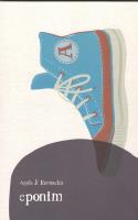 Eponim. Autor: KORNACKA AGATA J.. SmakLiter.pl Okładka książki Eponim