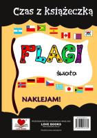 Okładka książki Flagi świata. Czas z książeczką. Naklejam