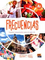 Frecuencias A1 podręcznik + online. Autor:   Praca zbiorowa. SmakLiter.pl Okładka książki Frecuencias A1 podręcznik + online