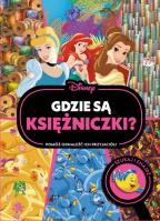 Okładka książki Gdzie są księżniczki? Szukaj i znajdź. Disney