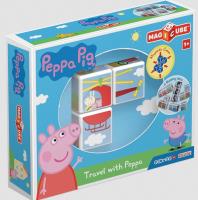Opakowanie Geomag Magicube Peppa Pig Travel with Peppa