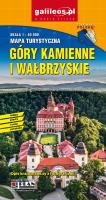 Góry Wałbrzyskie i Kamienne - mapa 1 : 40 000. Autor: Opracowanie zbiorowe. SmakLiter.pl Okładka książki Góry Wałbrzyskie i Kamienne - mapa 1 : 40 000