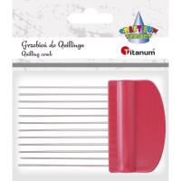 Opakowanie Grzebień do quillingu 12 zębów 64mm