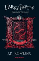 Harry Potter i komnata tajemnic (Gryffindor). Autor: Joanne K. Rowling. SmakLiter.pl Okładka książki Harry Potter i komnata tajemnic (Gryffindor)
